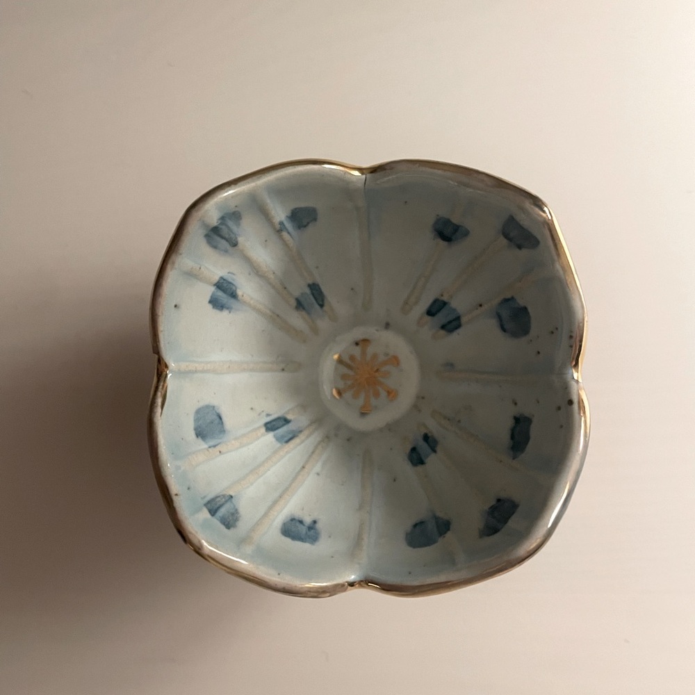 Anthropologie flower small decorative catch all